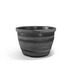 Pot de fleurs lignum 40 - GRIS ANTHRACITE - gris 5400000067488_0