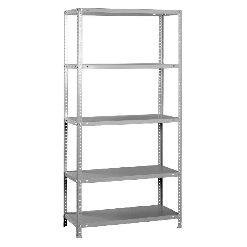 SimonRack Étagère métallique avec vis 2000x1100x400 mm, 5 niveaux, point de flexion 90 kg, Gris - Comfort - métal 8425437061257_0