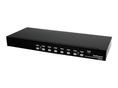 STARTECH.COM COMMUTATEUR KVM USB DVI 8 PORTS À MONTAGE EN RACK 1U