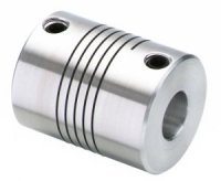 Accouplement flexible à hélicoïde simple en aluminium - Diamètres d'arbre de 3 à 25 mm - Existe en version inox_0