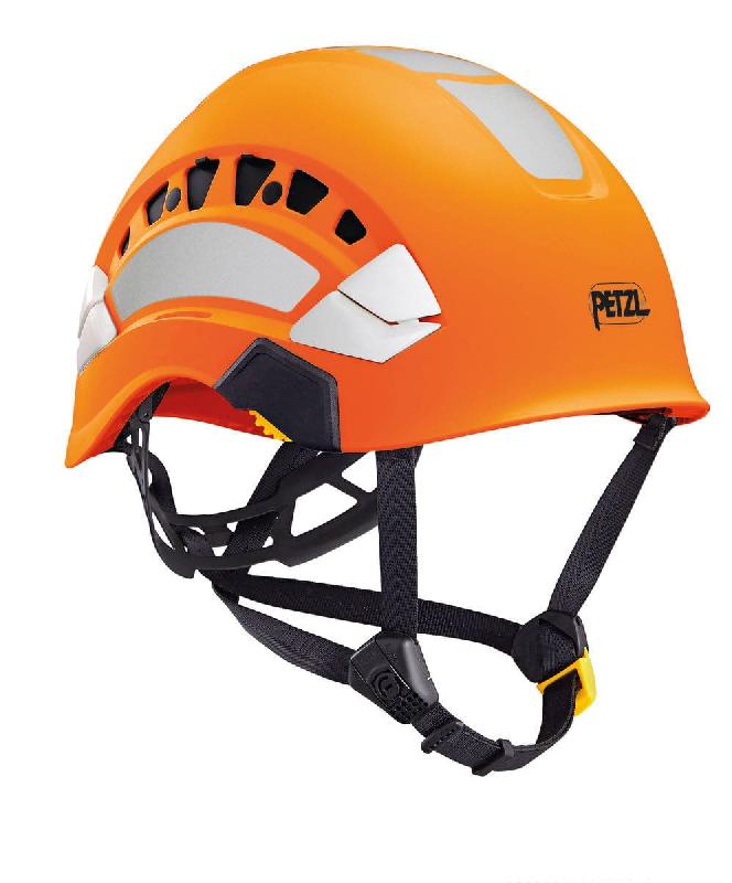 Casque de protection PETZL Vertex Vent Hi-Viz orange – ventilé, haute visibilité et normes CE_0
