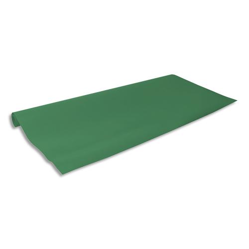 Clairefontaine rouleau papier kraft couleur vergé 65g format 3x0.70m, coloris vert_0