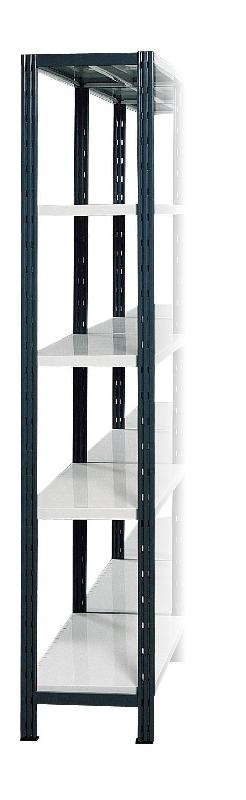 Echelle rayonnage universel peint claire voie h.2000 x p.700 mm_0