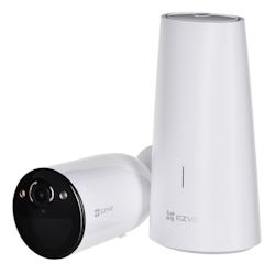 Ezviz kit 1 caméra ip wi-fi extérieure avec batterie et station de - 6941545612065_0