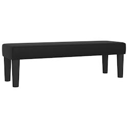 Helloshop26 - Banc banquette 100 x 30 x 30 cm synthétique noir 02_0010474 - 3000576982721_0
