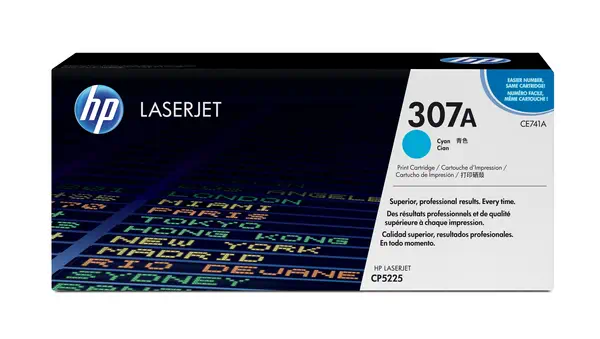 HP 307A toner LaserJet cyan authentique_0