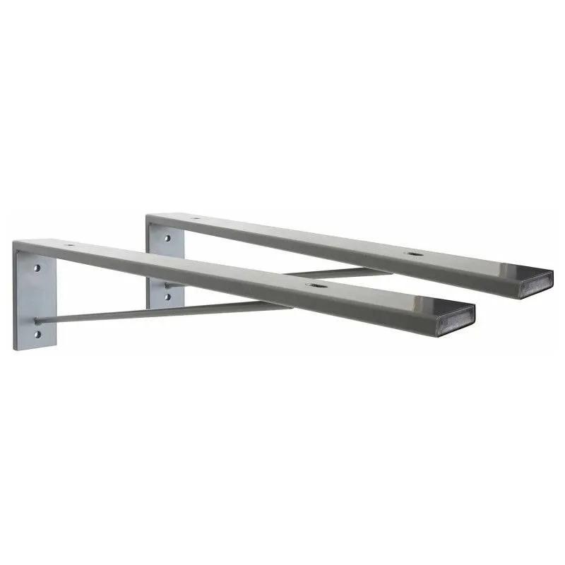 Jeu d'équerres vitrines - fixation murale - profondeur 320 mm - JE320_0