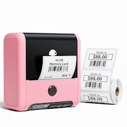 Mini Imprimante Bluetooth Portable Étiquettes Thermiques Haute Résolution YONIS - blanc 3615616969732_0