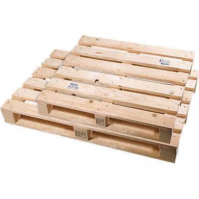 Palette en bois Europe spéciale container - Cenpac - Traitée NIMP15 - Dimensions optimisées - 4 entrées_0