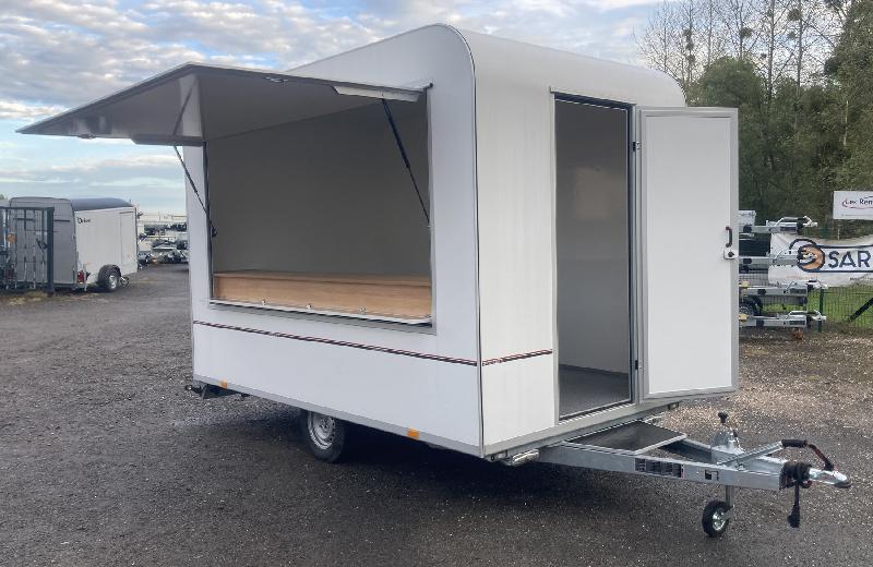 Remorque benne - 3,00 x 2,00 x 2,30m - 1350 KG - REMORQUE DE VENTE_0