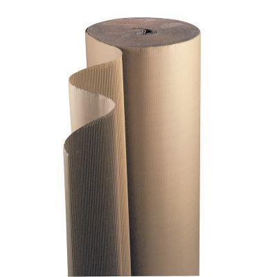 Rouleau de carton ondulé simple face - Laize 1,00 m - Longueur 50 m - Résistance 360 g/m² - Poids 19 kg - Fabricant ANTALIS_0