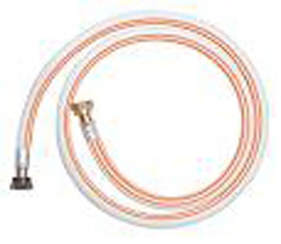 Tuyau souple gaz propane et butane 1,5 m - diamètre 8 x 15 - embouts filetés G1/2 et M20x150 - TUY4008_0