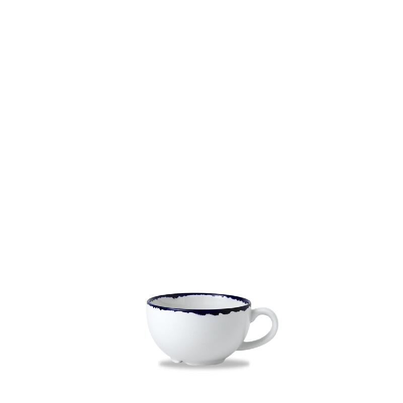 TASSE À CAPPUCCINO ROND MEDITERRANEAN INK PORCELAINE 22,7 CL Ø 9,5 CM HARVEST DUDSON