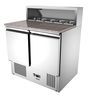 900T2 - Saladette à poser - Bartscher GmbH - tension 230 V - pour pizzaïolo_0