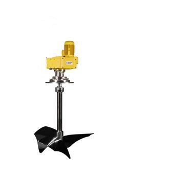 Agitateur à hélice HELISEM type VTM - garniture mécanique simple sèche - Ø 630 à 2500 mm - cuve jusqu’à 170 m3_0