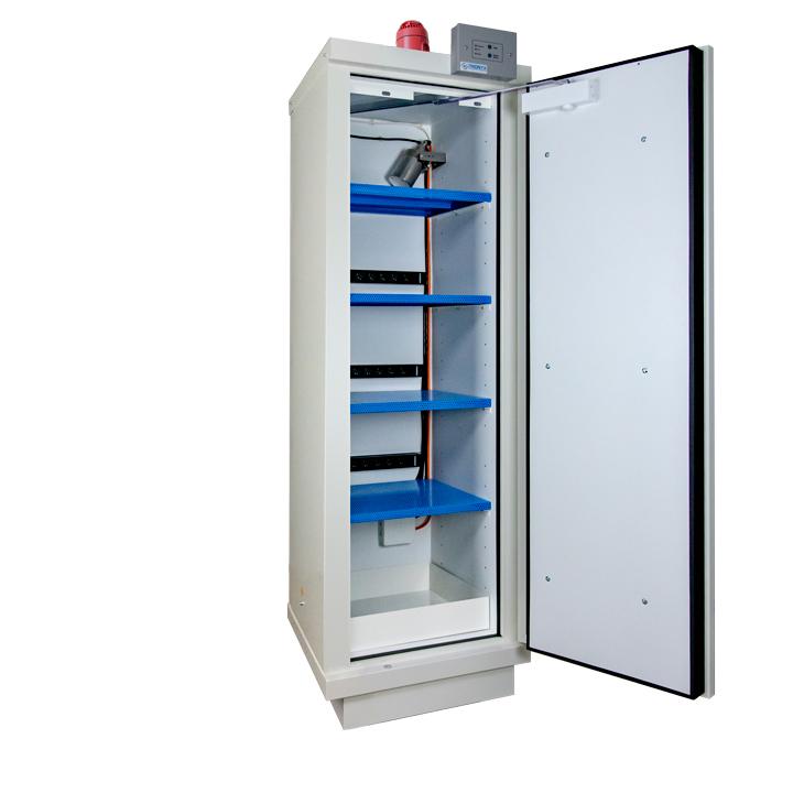 Armoire de stockage pour batteries lithium-ion haute 1 porte _0