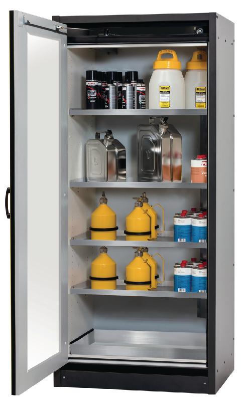 ARMOIRE SÉCURITÉ Q-DISPLAY-30 Q30.195.086.WDFW GRIS/JAUNE - MANUTAN COLLECTIVITÉS