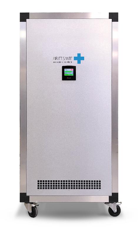 AstroPure 2000 - Purificateur d'air puissant pour grands espaces - Débit de 2000 m³/h avec filtres HEPA 14 et charbon actif_0