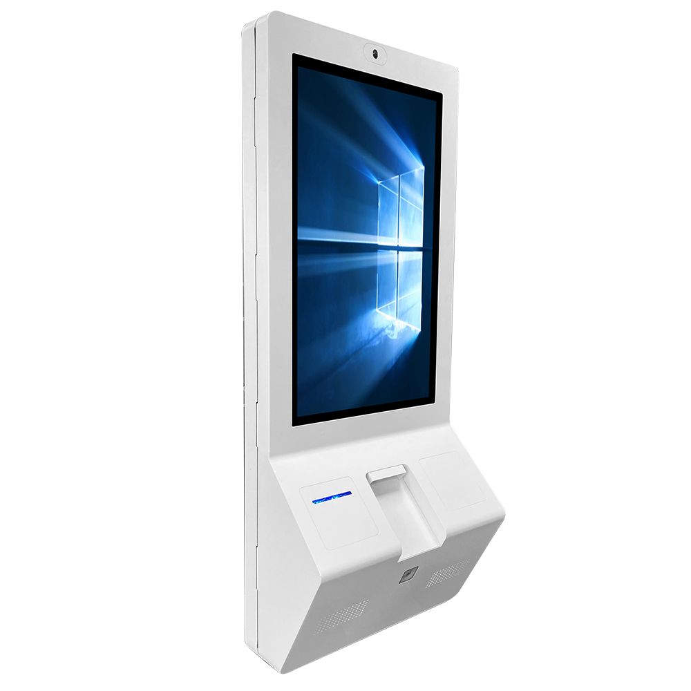 Borne grand format OXHOO ÉLYA III 32 - Windows - Écran vertical 32'' - Autonome avec imprimante et lecteur 2D_0