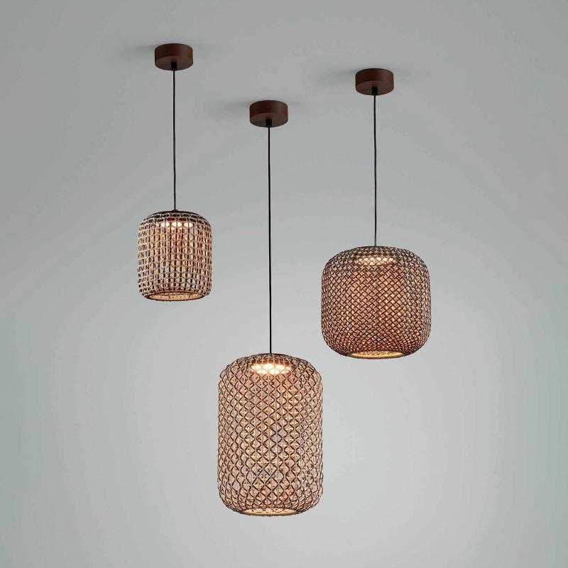 BOVER NANS S/21 SUSPENSION D\'EXTÉRIEUR LED, BRUN
