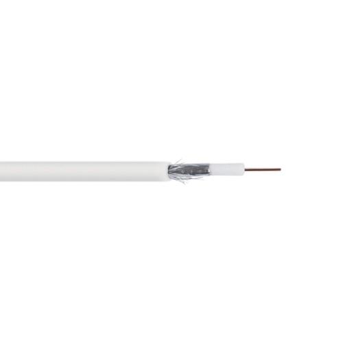 CÂBLE TV COAXIAL 17 VATC - BLANC - 25 M DEBFLEX