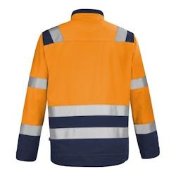 Cepovett - Blouson Fluo SAFE XP Orange / Bleu Marine Taille L - L orange 3603624553746_0