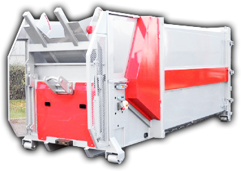 Compacteur à déchets monobloc PELLPACT - Volume utile 15 à 20 m3 - Pression 3,2 kg/cm² - Robuste et économique_0