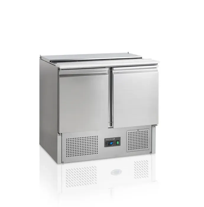 Comptoir pour saladette ouvert pour bacs inox 304 - PSA920_0
