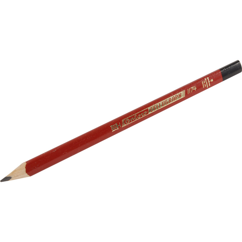 CRAYON DE MENUISIER LYRA 24CM ROUGE (12 PIÈCES)