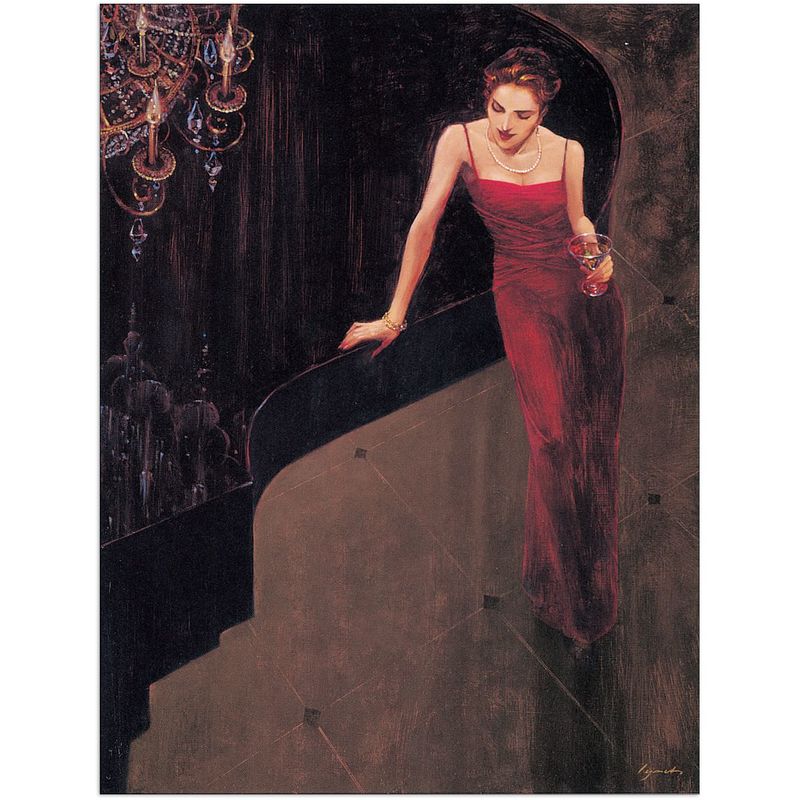 DECORATIVE PICTURE JAZZ DUET VOCAL CM 16X21X1,8 TWINSOR EC18628
