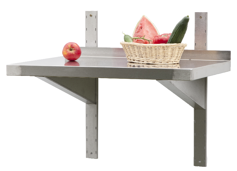ÉTAGÈRE EN INOX PROFI 1 000 X 400 X 40 MM