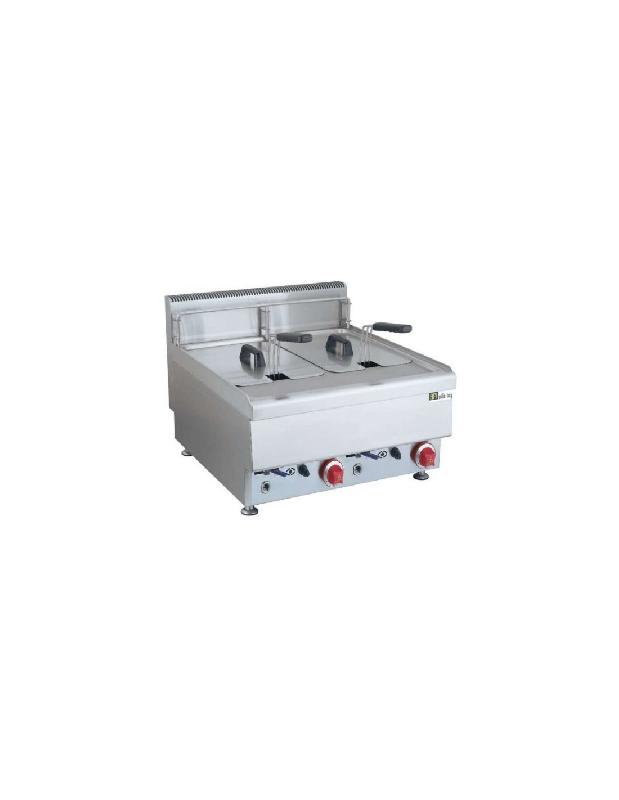 Friteuse électrique - 2x12.5 litres à poser - 17Kw - Gamme TOP 650 - JUS-TEF-2_0