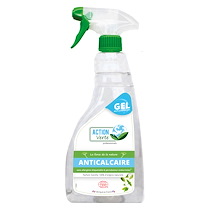 GEL NETTOYANT ANTI-CALCAIRE ACTION VERTE - SPRAY DE 750 ML