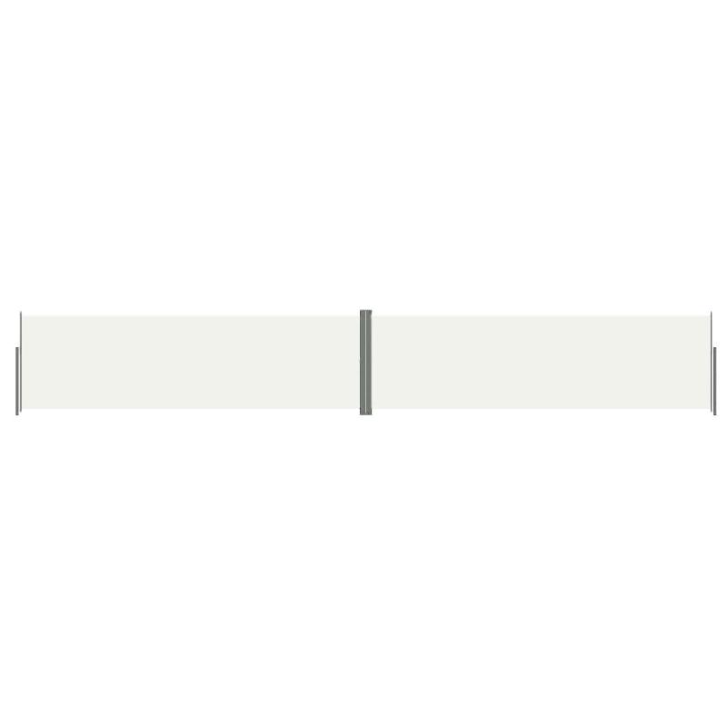 Helloshop26 - Auvent latéral rétractable 180 x 1200 cm crème 02_0007169 - aluminium 3000382824635_0