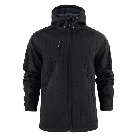 JAMES HARVEST MYERS VESTE SOFTSHELL HOMMES NOIR - TAILLE XXL