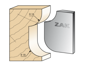 JEU DE 2 FERS ZAK531022 HAUTEUR 50MM