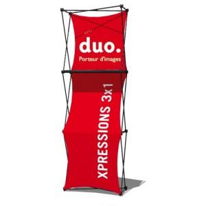 Kit 3x1 Duo Xpressions - Impression HD sur tissu - Structure ultralégère et accessoires inclus_0