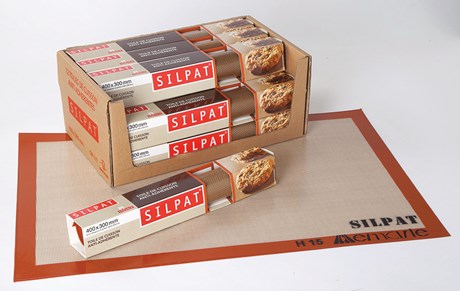 MATFER - TOILE DE CUISSON ANTI-ADHÉRENTE SILPAT 400 X 300 MM - 321000