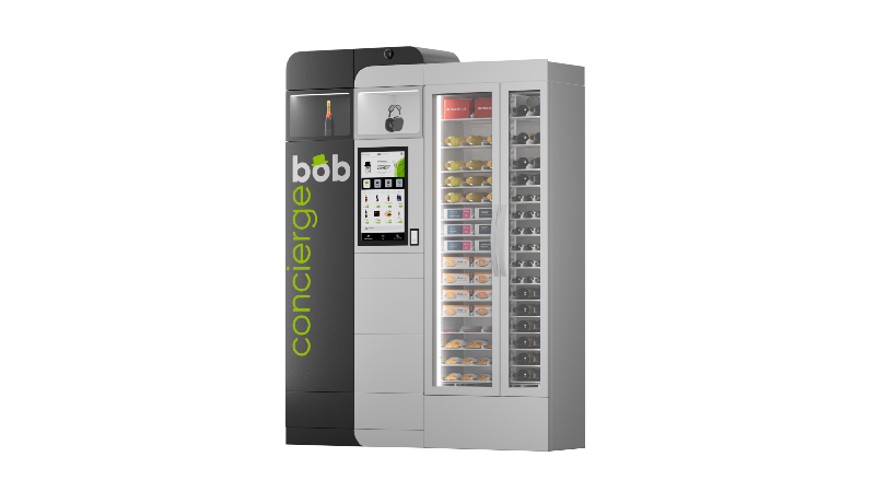 Micro-boutique de conciergerie automatisée - nourriture, boissons et produits de première nécessité_0