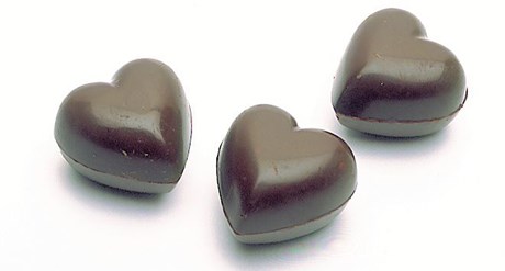 PLAQUE CHOCOLAT 21 EMPREINTES C?UR 10 G