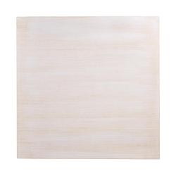 Plateau de table carré pré-percé vintage blanc Bolero 700mm - UNCY951_0