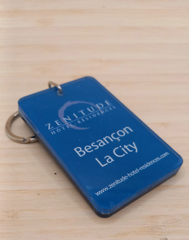 Porte-clés RECTANGLE - Référence  : 102096_0