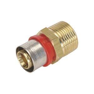 Raccord droit mâle TIEMME - 40-1