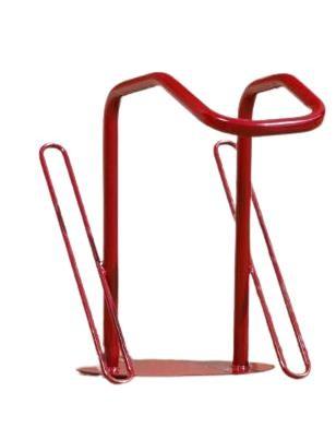 Range vélos pour antivol en U - Tube Ø40 et 16mm - Fixation sur platine - 2 ou 4 places_0