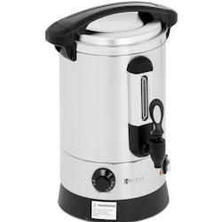 Royal Catering - Royal Catering Distributeur D'Eau Chaude Avec Robinet En Acier Inoxydable Fontaine Bouilloire RC-WBDW6 (6,5 l, 1 500 W, 30-110 °C, -_0