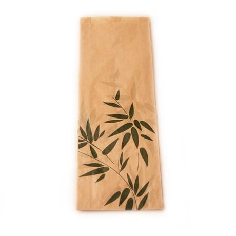 SAC BAGUETTTE GARNI FEEL GEEN 34 G/M² 12+4X35 CM NATUREL INGRAISSABLE (VENDU PAR 500)