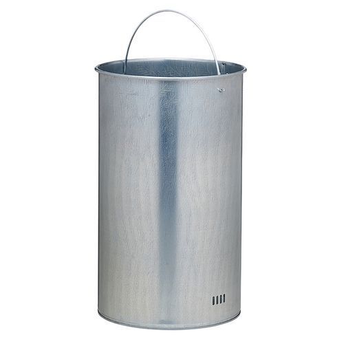 SEAU INTERIEUR 60L ACIER GALVA POUR POUBELLE D'EXTÉRIEUR ZENO EN 80 L - ROSSIGNOL PRO