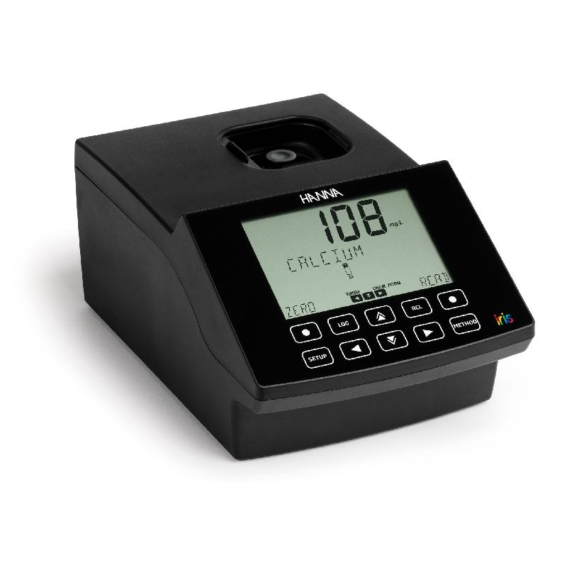 Spectrophotomètre de laboratoire Iris HI802-02 - gamme visible 340-900 nm, lecteur de code-barres, précision et polyvalence_0