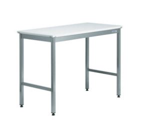 Table de découpe TOURNUS EQUIPEMENT - Référence 809 703 - Acier inoxydable et dessus en polyéthylène HD 500 - 1500x600x900 mm_0