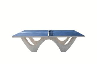 TABLE TT D\'EXTÉRIEUR TOP MODUL PLATEAU BLEU - MANUTAN COLLECTIVITÉS